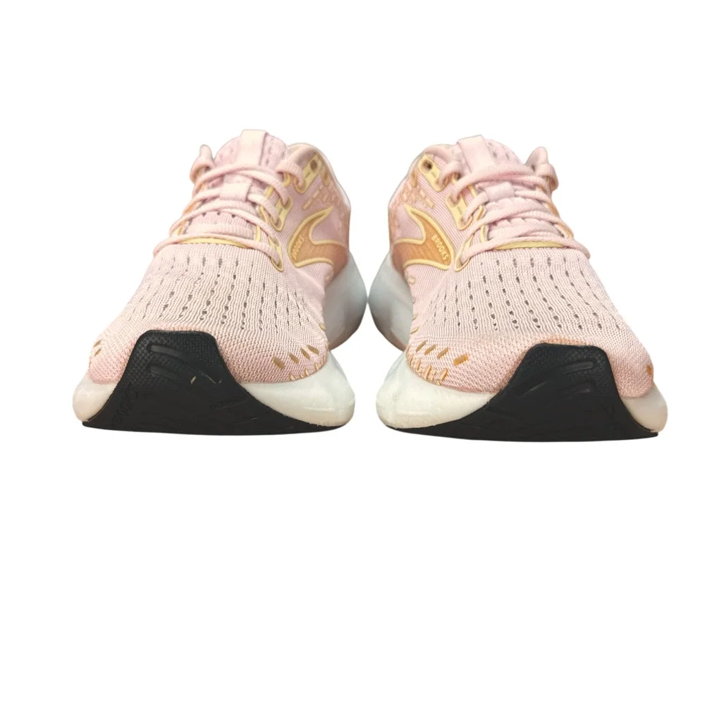 Brooks Glycerin 20 Womens 9 B Running Sneakers Pink Pastel Coquette Athleisure
